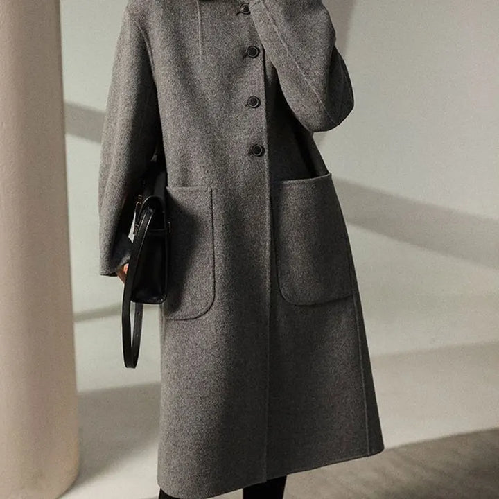 Hudson Park Wool Overcoat