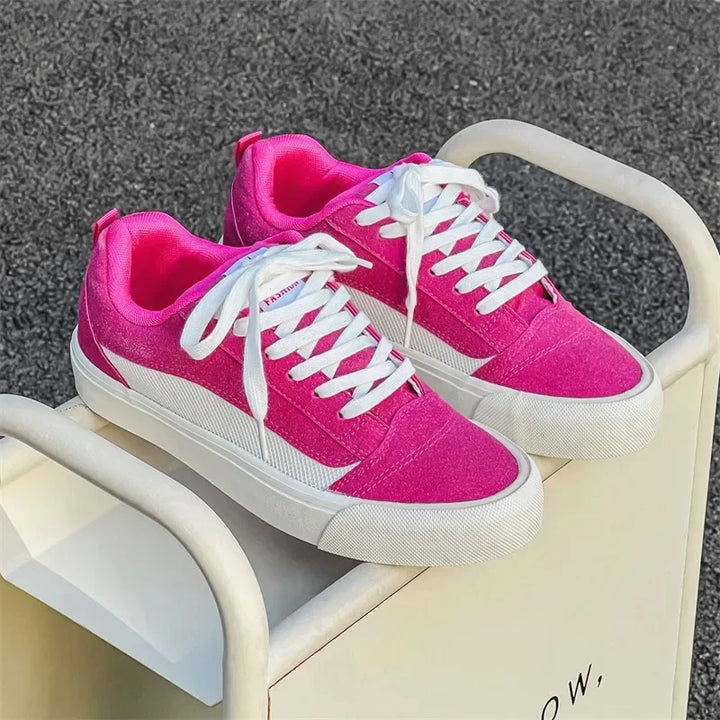 Canvas Low Top Sneakers