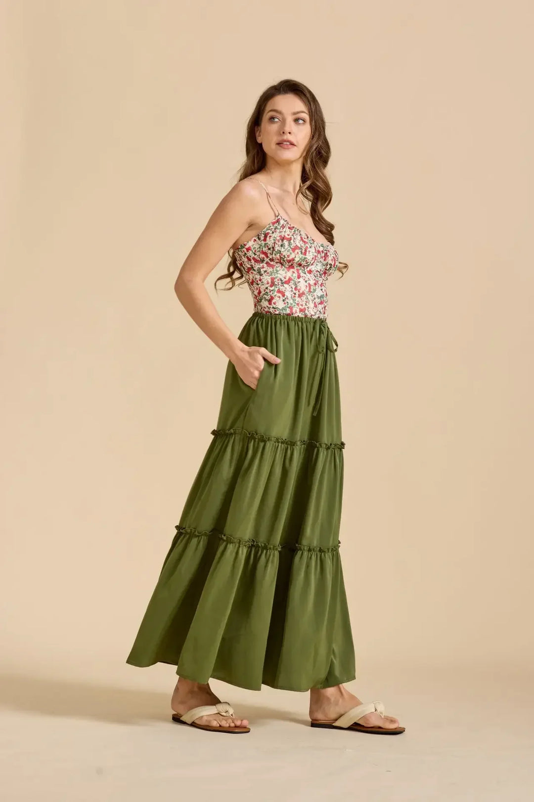 Lorette Meadow Maxi Skirt