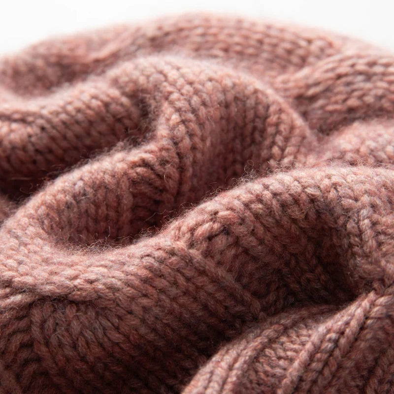 Wren Cable Cashmere Beanie