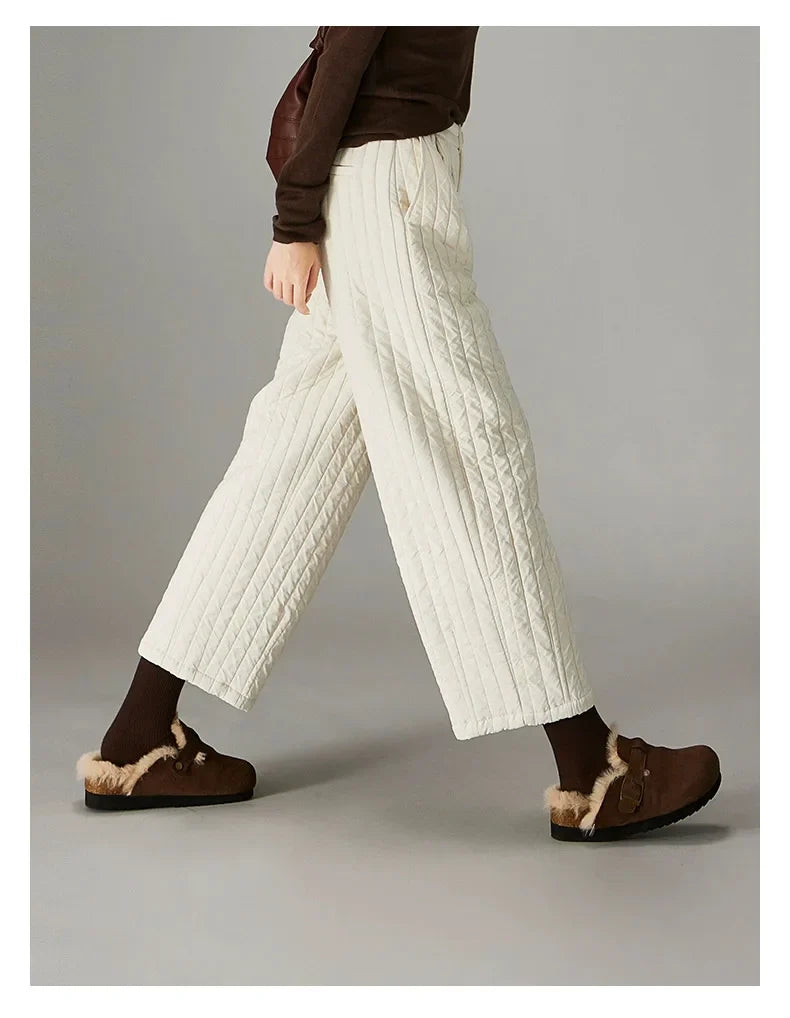 Daria Cotton Wide-Leg Pants