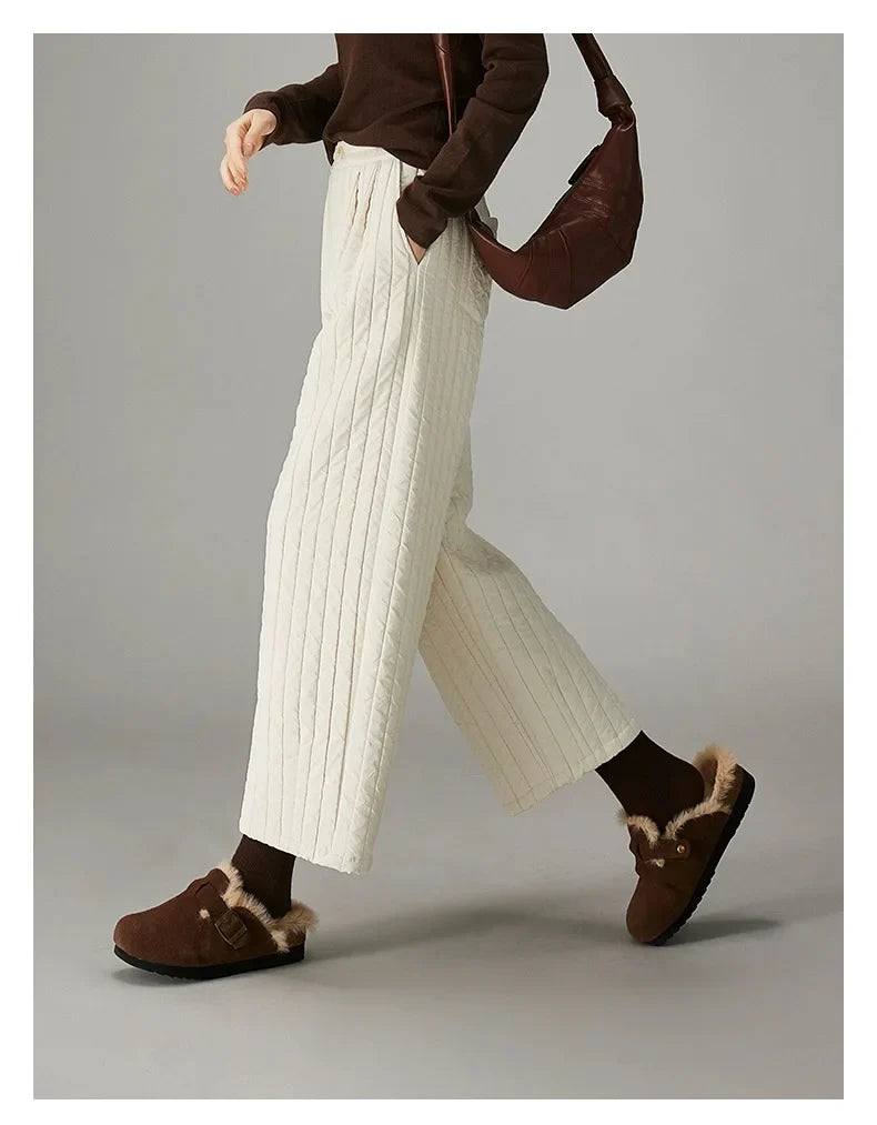Daria Cotton Wide-Leg Pants