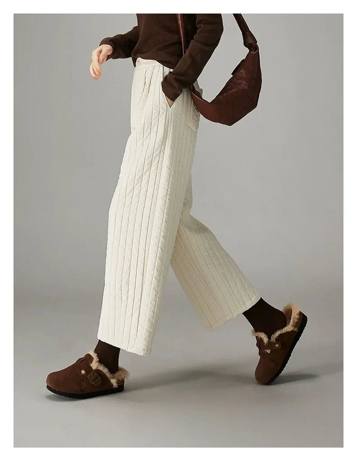 Daria Cotton Wide-Leg Pants