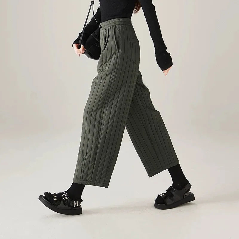 Daria Cotton Wide-Leg Pants