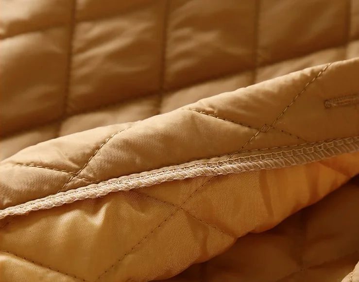 Maren Quilted Long Coat