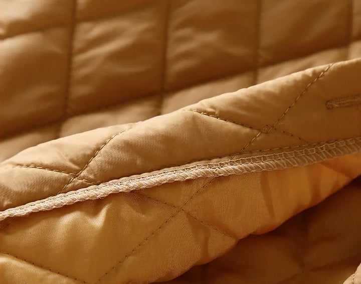Maren Quilted Long Coat