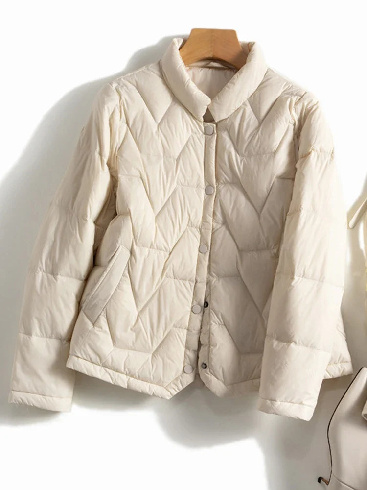 Natalie Quilted Down Jacket