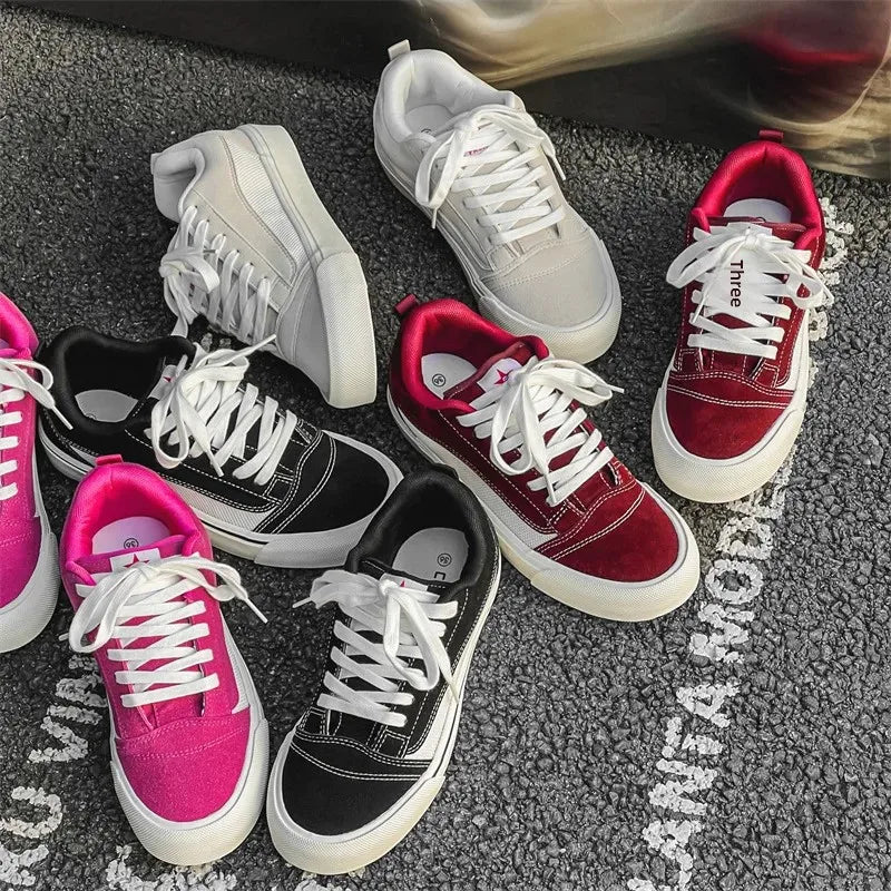 Canvas Low Top Sneakers