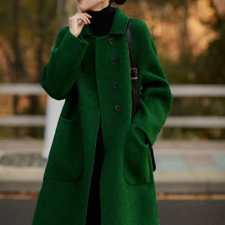 Hudson Park Wool Overcoat