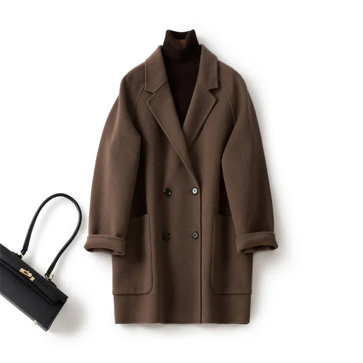 Amory Wool Herringbone Coat