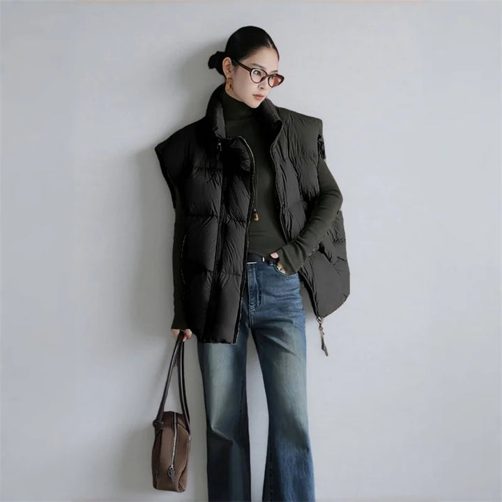 Leah Down Padded Vest