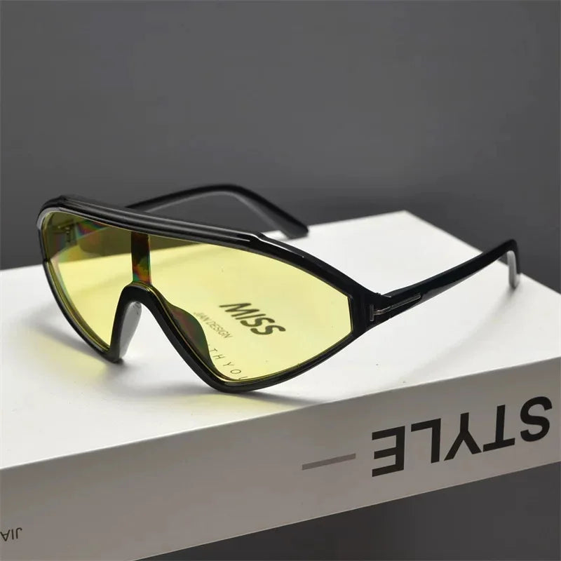 Natasha Linea Rossa Angled Sunglasses