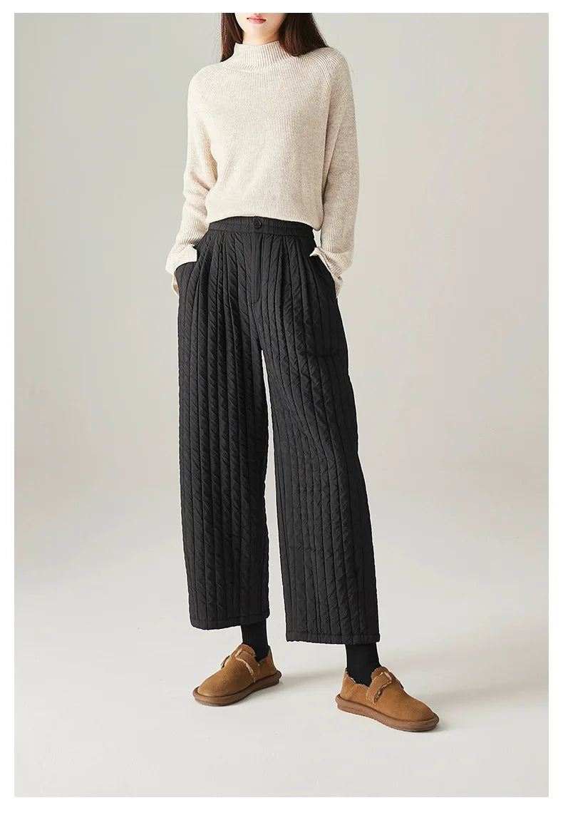 Daria Cotton Wide-Leg Pants