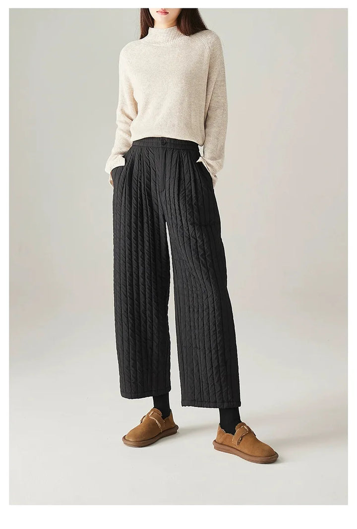 Daria Cotton Wide-Leg Pants