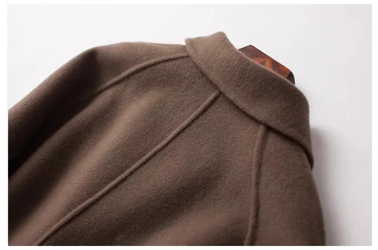 Amory Wool Herringbone Coat