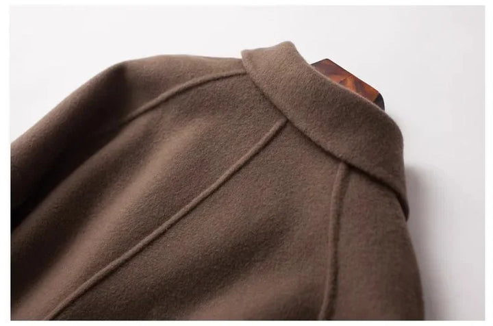 Amory Wool Herringbone Coat