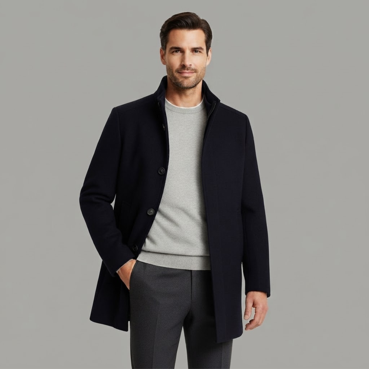 The Vienna Wool Coat – Men’s Classic Overcoat