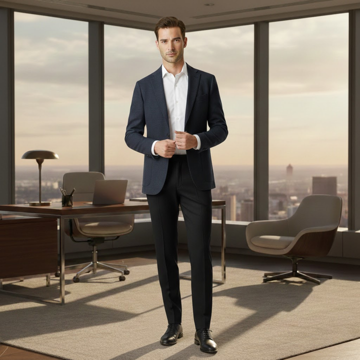 The Brambleford Men’s Elegant Slim Fit Business Suit Pants