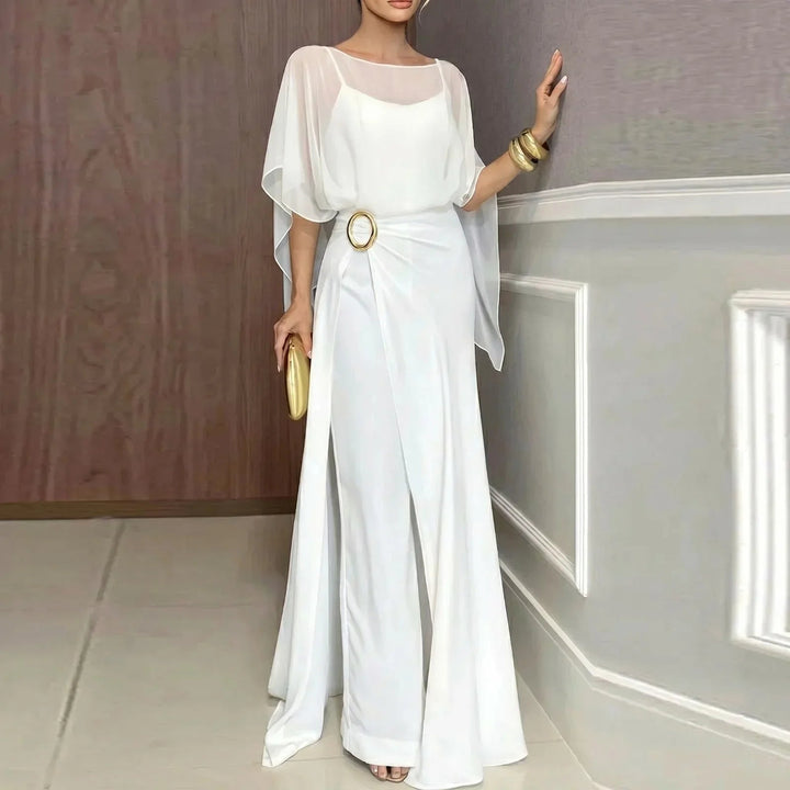 Hermione | Dress with a Sheer Overlay