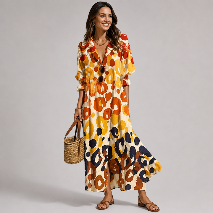 Sabrina | Floral Tummy Control Maxi Dress