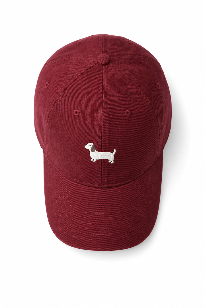 Doggy Embroidered Baseball Cap