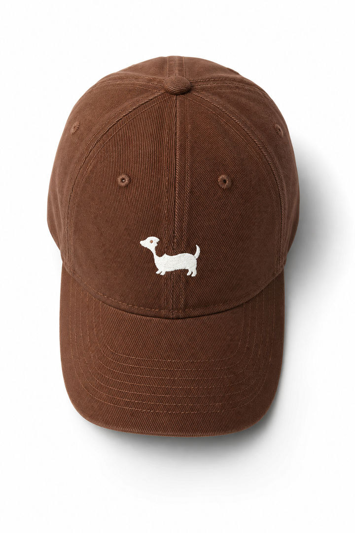 Doggy Embroidered Baseball Cap