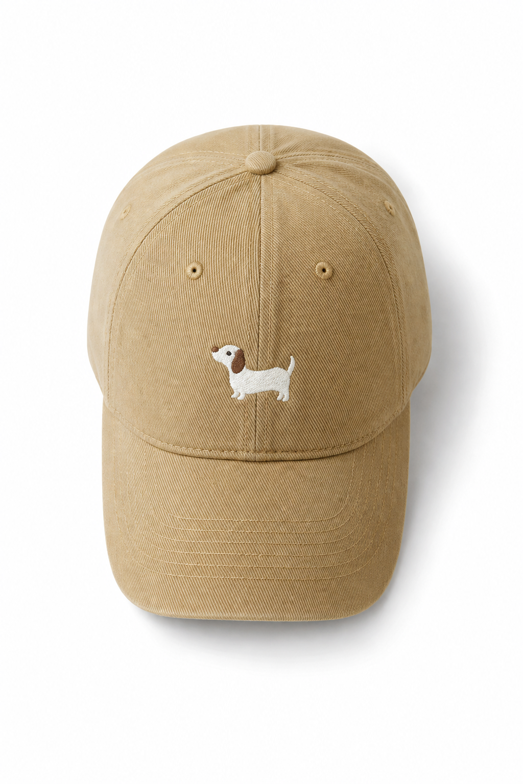 Doggy Embroidered Baseball Cap
