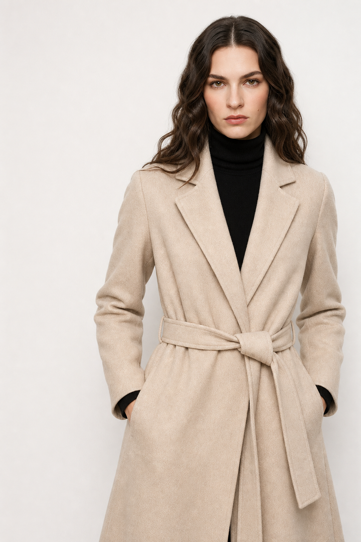 Winter Cinch Woolen Coat