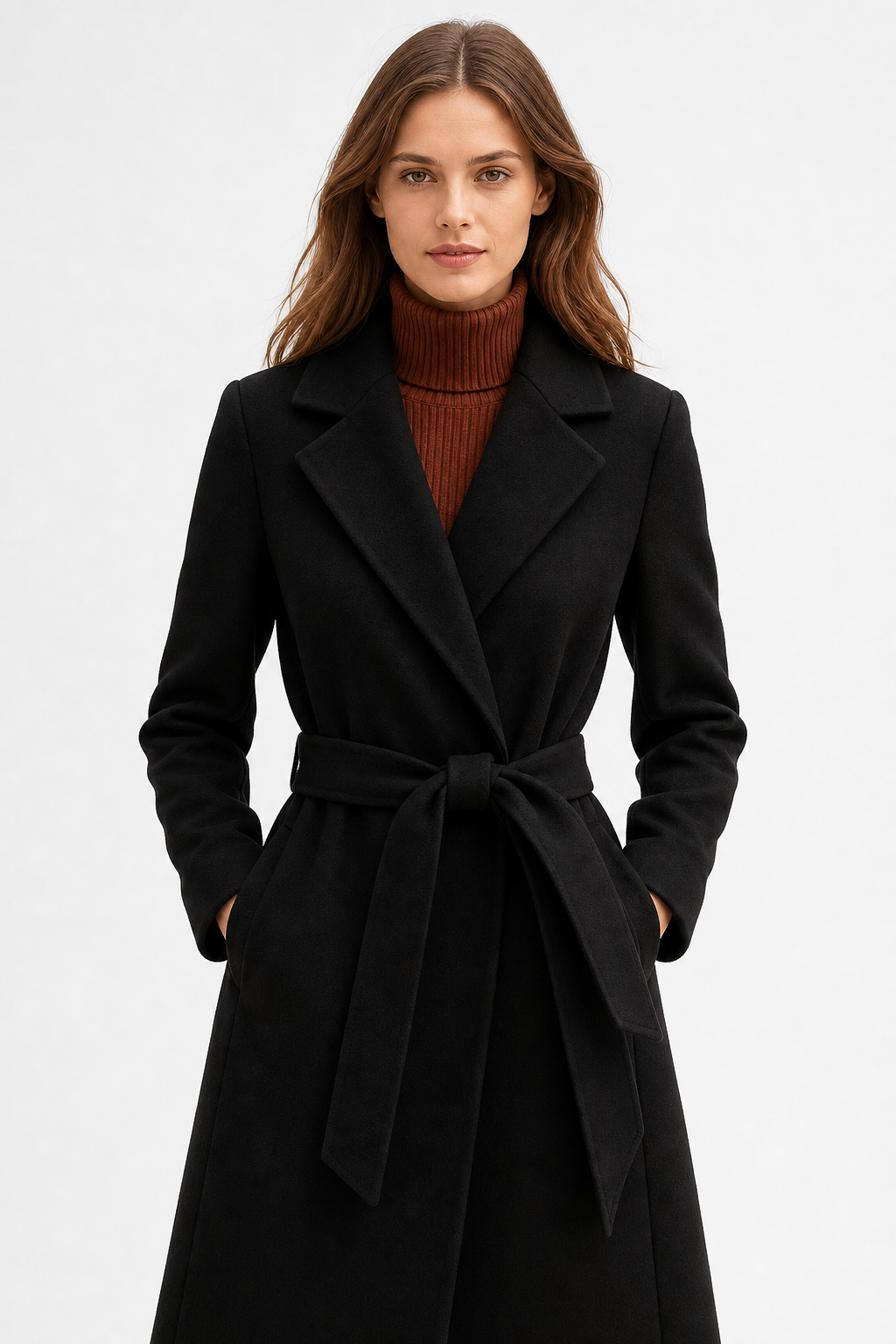 Winter Cinch Woolen Coat