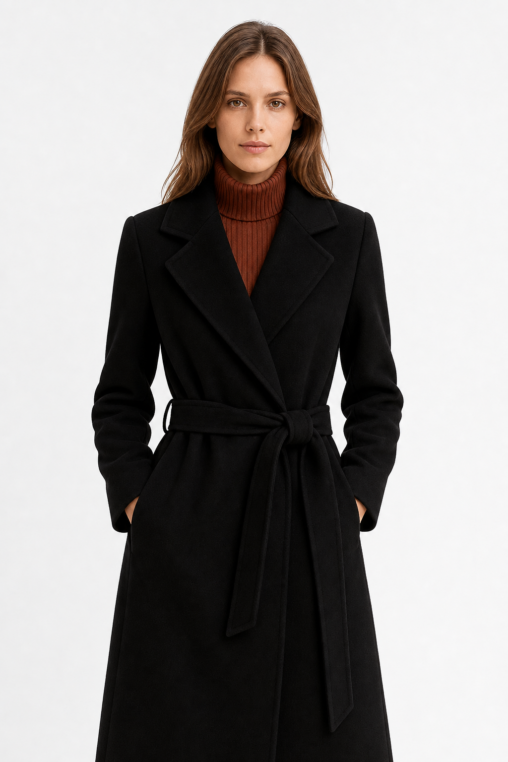 Winter Cinch Woolen Coat