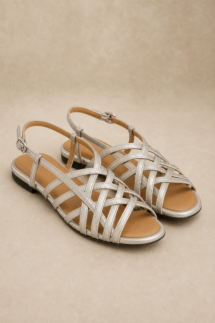 Woven Leather Sandal