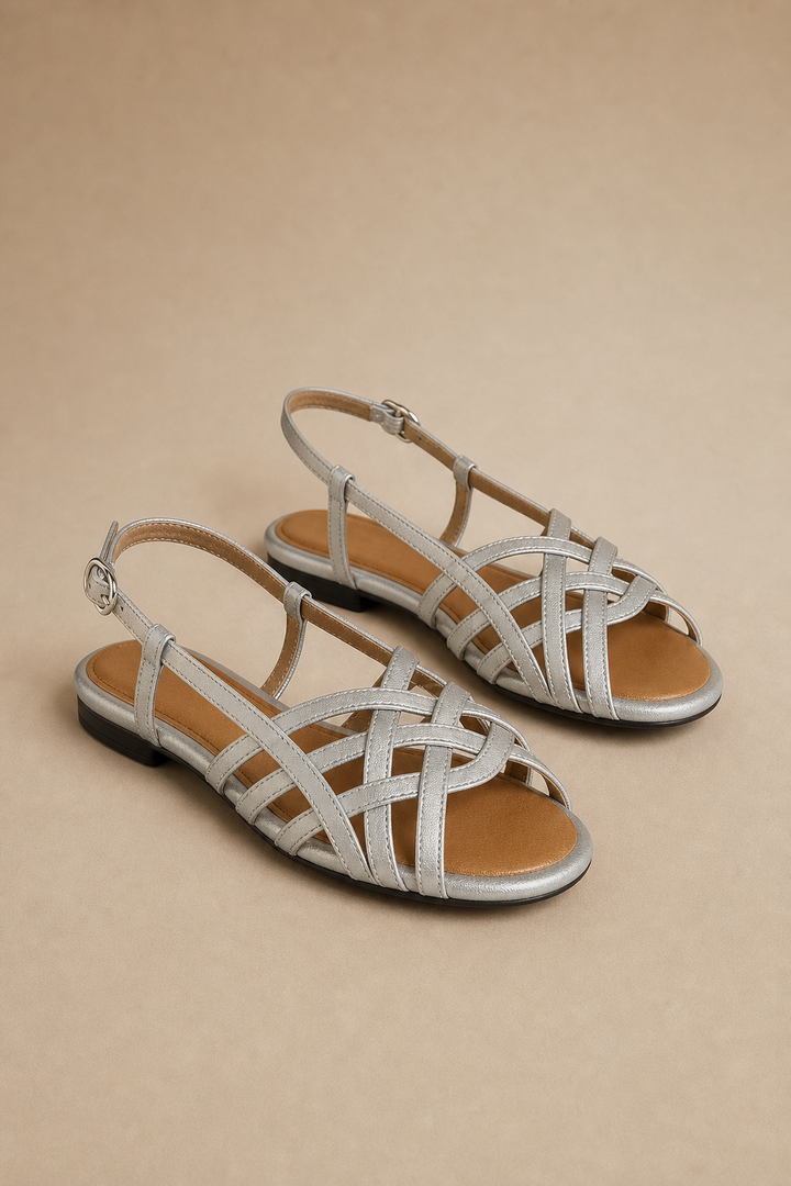 Woven Leather Sandal