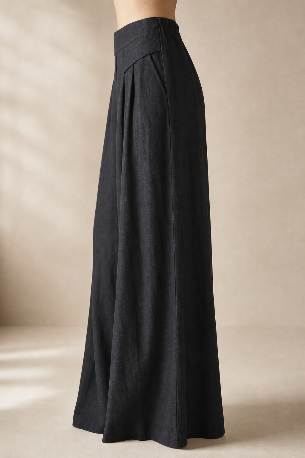 Estelle Linen Wide-Leg Trouser