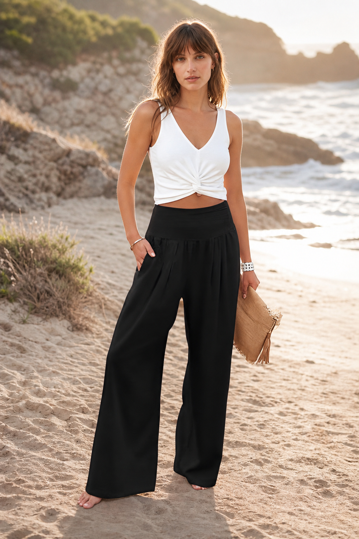 Cersei Wide-Leg Beach Pant