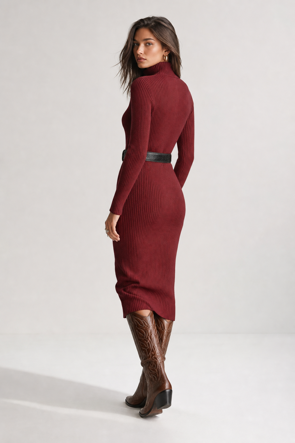 Linnea Knitted Midi Dress