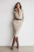 Linnea Knitted Midi Dress