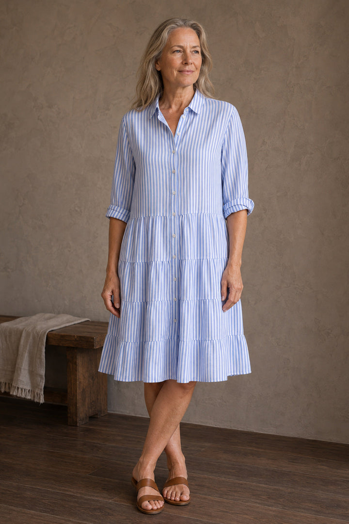 Anna | Striped Dress