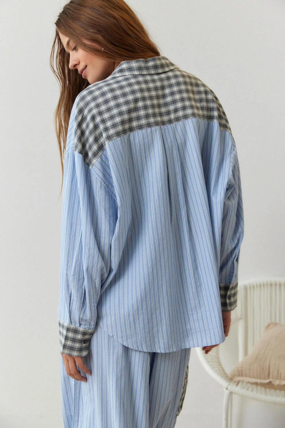 Elsie | Two-Piece Cotton Pajama Set