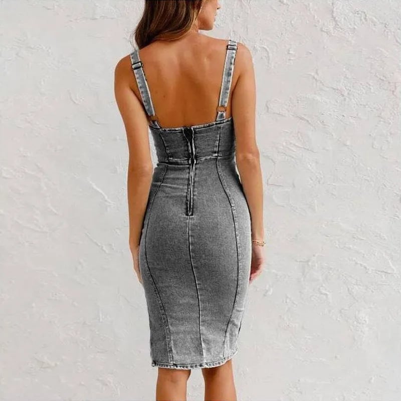 Marnie | Denim Bodycon Dress