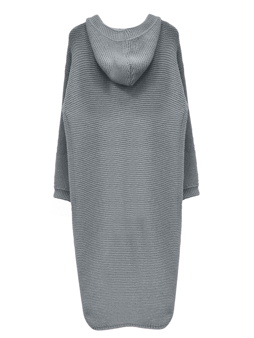 Halflange Trui met Capuchon en Cardigan