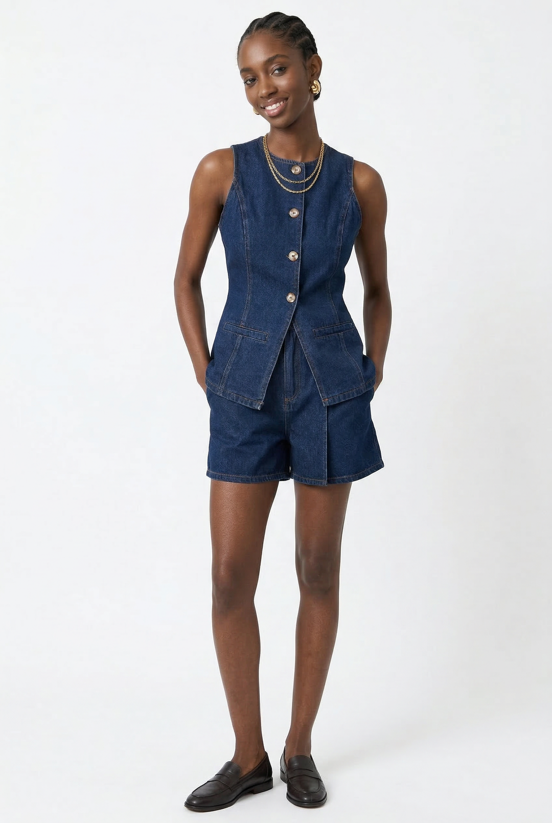 Monroe 100% Cotton Denim Set