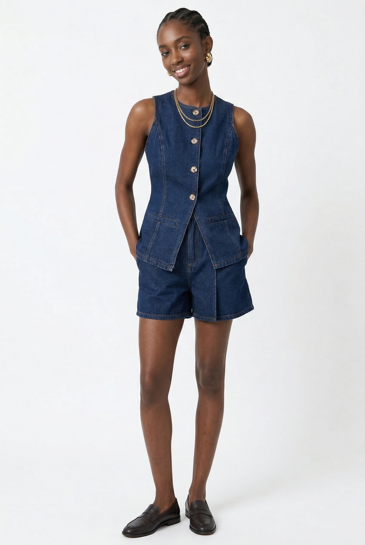 Monroe 100% Cotton Denim Set