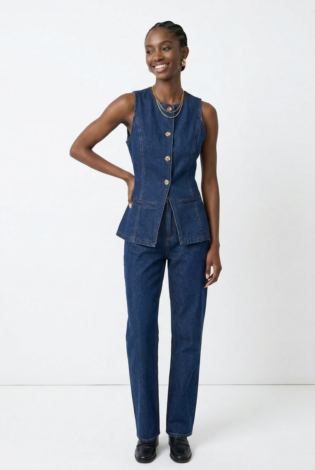 Monroe 100% Cotton Denim Set