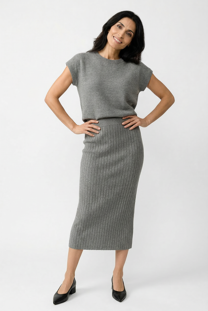 Maratea Coastal Rib Sleeveless Set