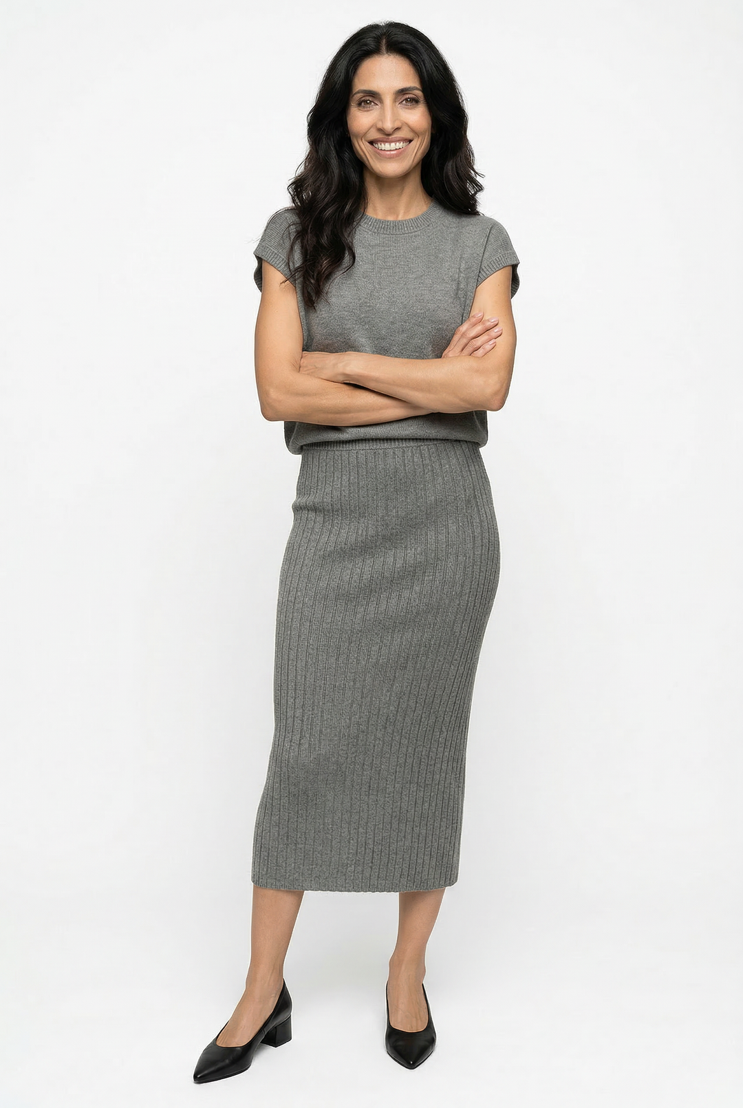 Maratea Coastal Rib Sleeveless Set