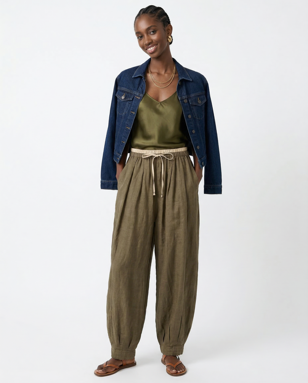 Éline Linen Trousers