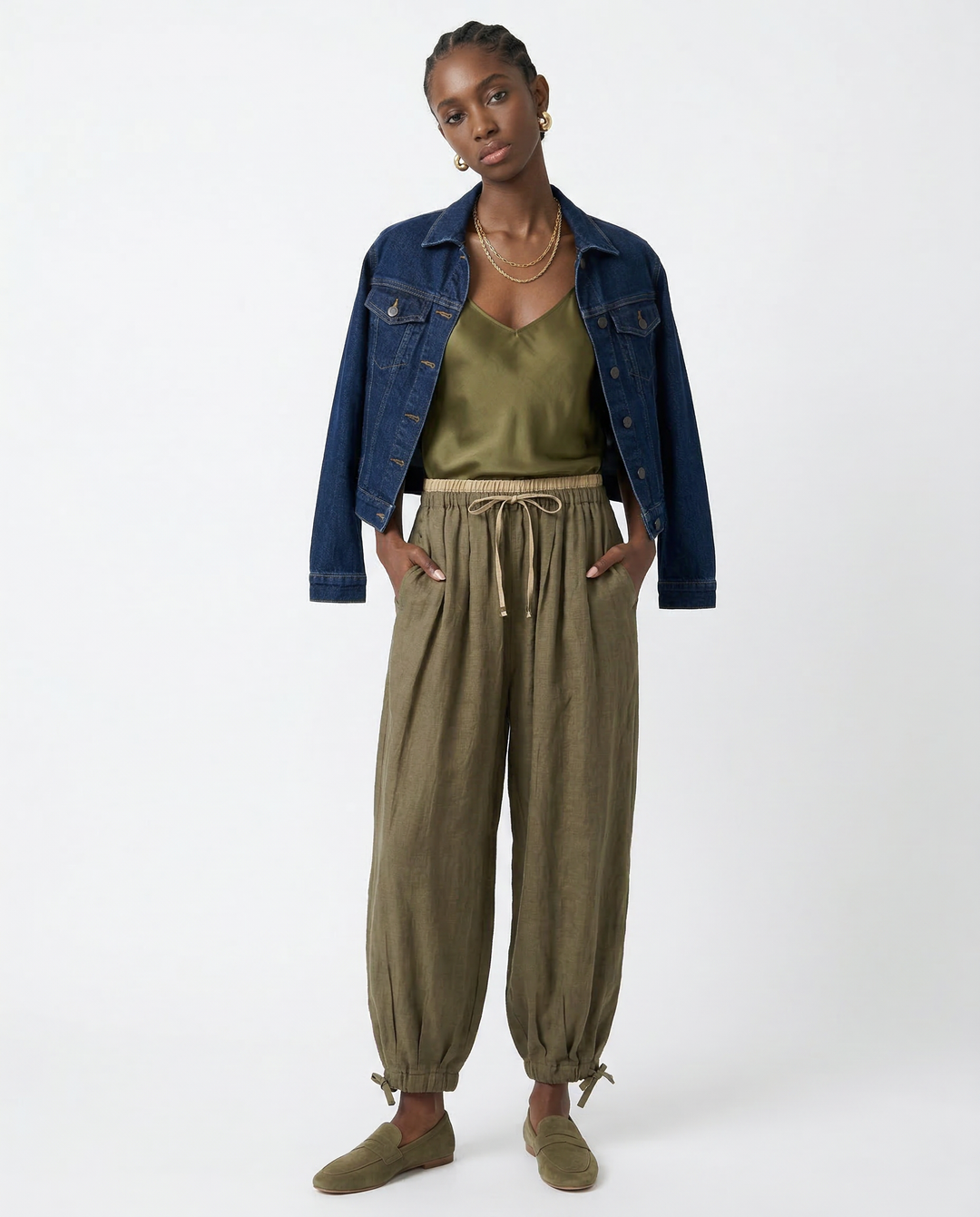 Éline Linen Trousers