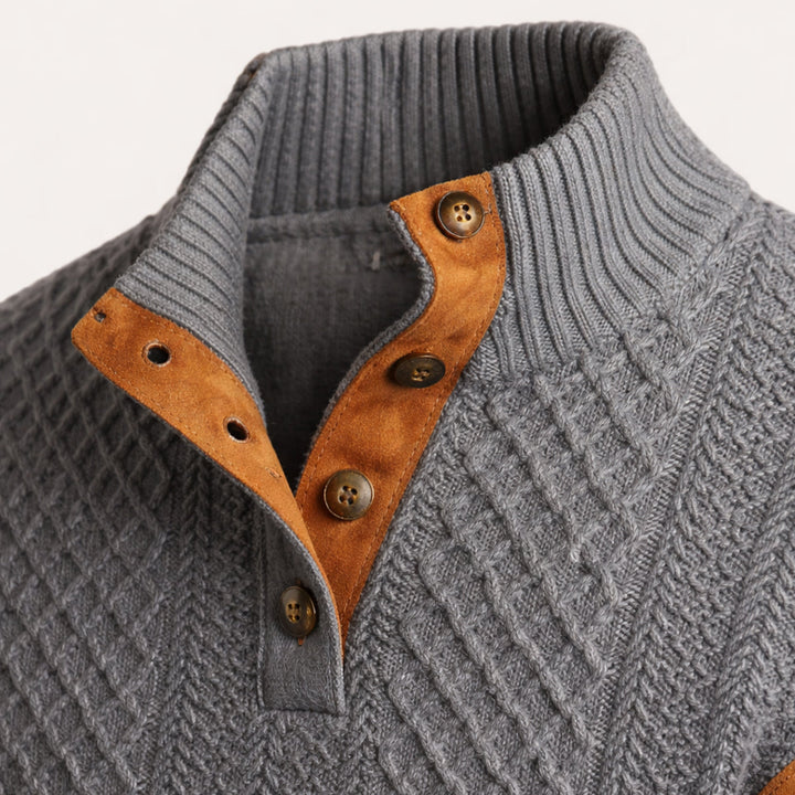 Cashmere Blend Cable Knit Sweater