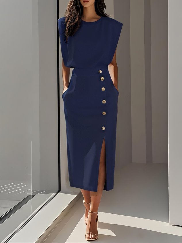 Marcella | Effortless Charm Midi Dress