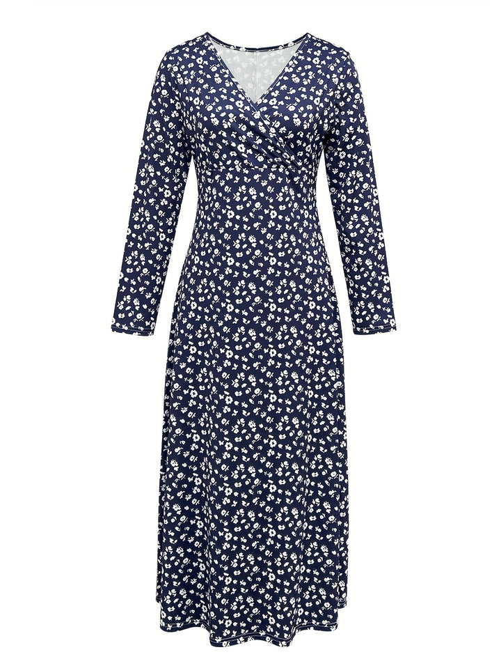 Judith | Floral Print Long Sleeve Dress